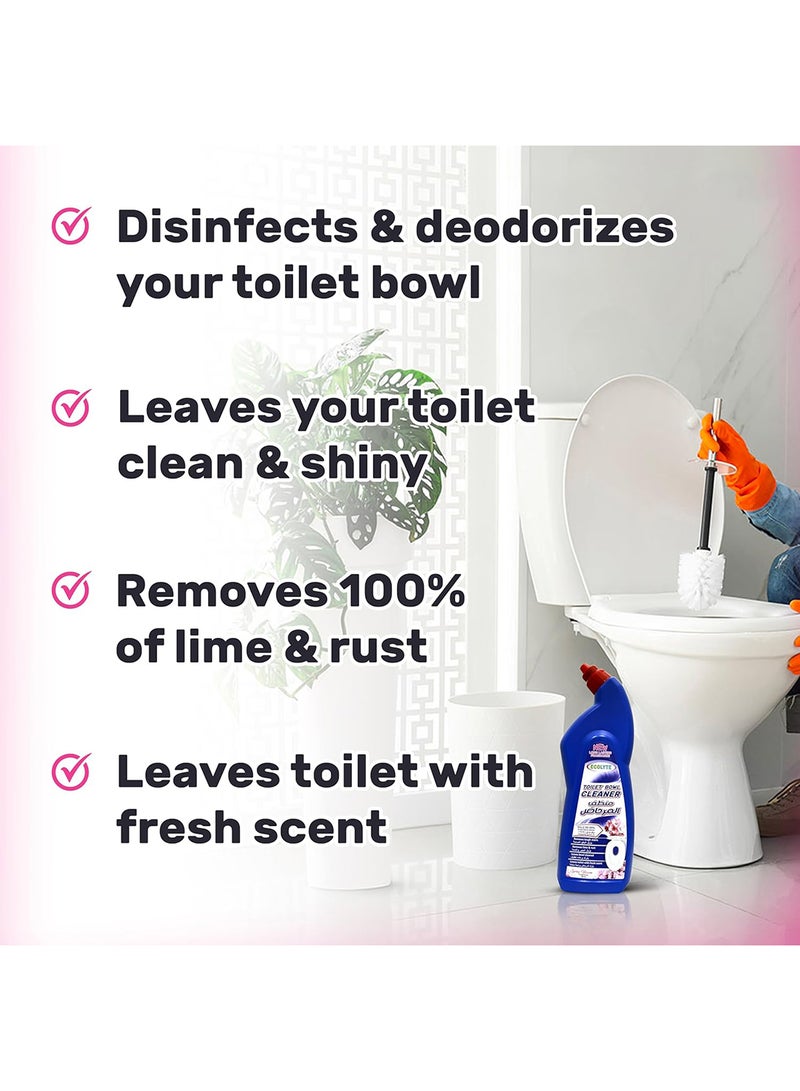 ECOLYTE+ Disinfectant Toilet Bowl Cleaner - Spring Blossom - Image 4